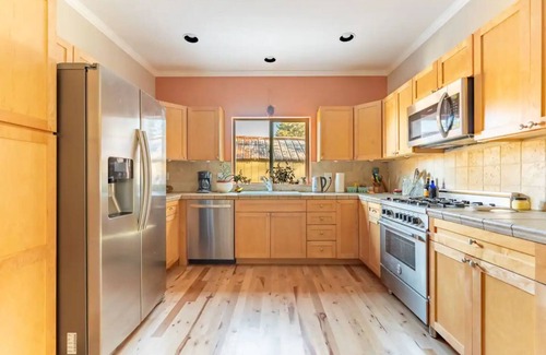 Old Farm District House | Energetic Southwest Style Home with Hot Tub