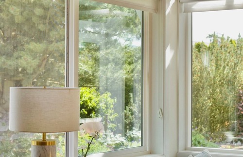Bow House | Enjoy Fall Festivities and Nature with Samish Bay Views & Private Gardens.