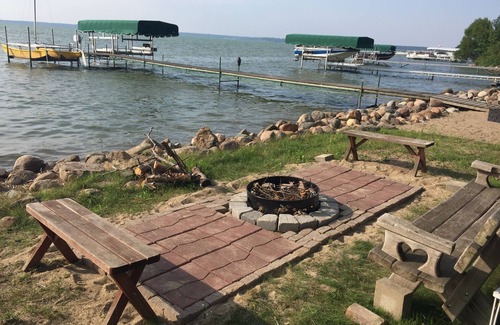 Bemidji House | Enjoy Lake Bemidji - steps from the door!