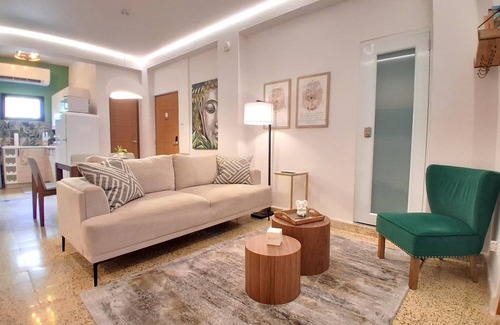 Hipodromo Condo | Enjoy peace of mind in this beautiful 3-bedroom, 1-bath apt in the heart of San Juan. Casa Veda is equipped with a powerful generator and water cistern, guaranteeing you’ll never experience a blackout or be without water during your stay. Sleeps 6.