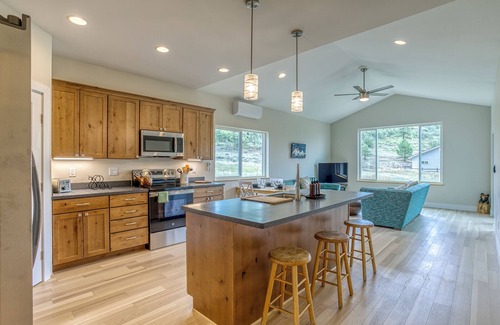 Pagosa Highlands House | Enjoy the best of both worlds in this brand-new home—just minutes from Uptown Pagosa Springs, yet tucked away in a quiet, rural setting. Permit VRP-25-0367 Max Occupancy: 6