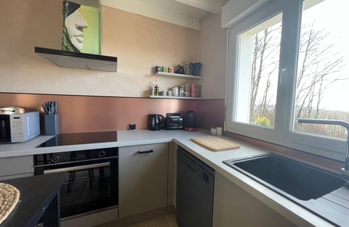 Saint-Senier-de-Beuvron House | Entire house sleeps 1-6, pet friendly. 20 mins to Mont St Michel.