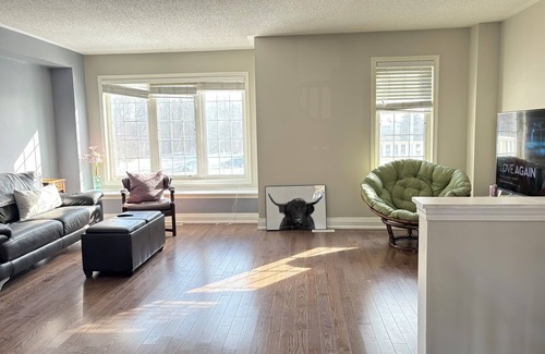 Pickering House | Escape to our cozy master ensuite, East Pickering, in charming home. Wifi and AC