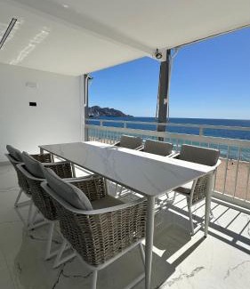 Cala Apartment | Esmeralda, Benidorm Beachfront Poniente, 1st line Frontal Seaview, Ocean Terrace