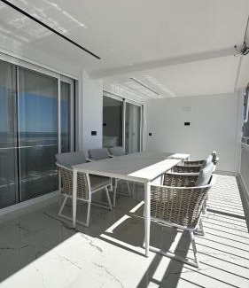 Cala Apartment | Esmeralda, Benidorm Beachfront Poniente, 1st line Frontal Seaview, Ocean Terrace