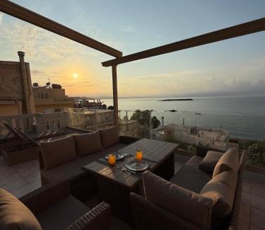 Nea Chora Apartment | Eteà Sea Penthouse-In the heart of chania