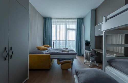 Nivy Apartment | Eurovea Tower- Castle view