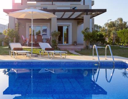 Afandou Villa | Evergreen Seaside Villa with private pool