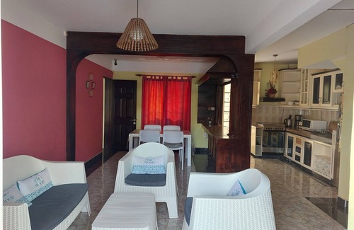 Mont Choisy Villa | Exotic Villa Private Pool, 5min walk from one of the most beautiful beach