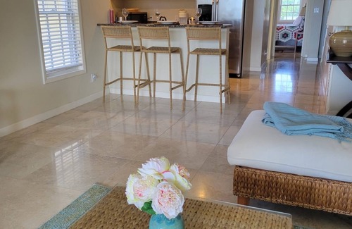 Charlestown Condo | Fabulous 3 Bedroom Spacious Condo at Nelson Springs. 1 minute to Beach and Pool.