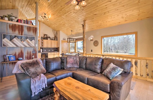 Indian Mountain Cabin | Family-Friendly Jefferson Cabin w/Fire Pit!