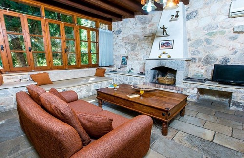 Miliou Villa | Fantastic Stone Villa, Private Pool, Sauna, Jacuzzi Hot Tub in the Idyllic location of Miliou!