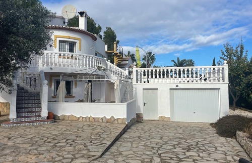 Sagra House | Ferienhaus "casa Elina" with private pool and sea view
