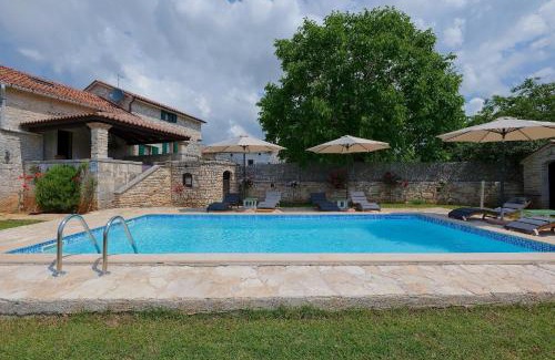 Jursici House | Ferienhaus mit Privatpool für 8 Personen ca 250 qm in Klarici, Istrien Binnenland von Istrien