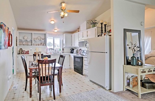 Ferron House | Ferron Home w/Porch & Mtn Views - Walk to Town