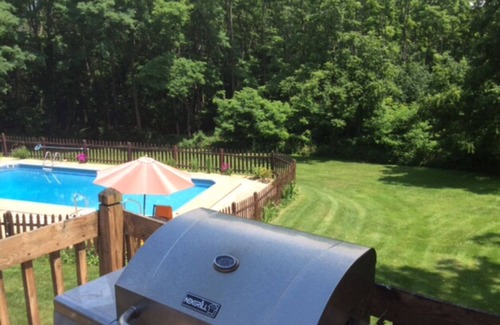 Grange Landing Ski Chalet | Finger Lakes Chalets – Pool is Open! Up the hill from Canandaigua Lake!