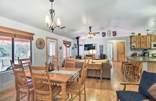 Overgaard Cabin | Fire Pit, Fenced Yard: Overgaard Cabin Near Hiking