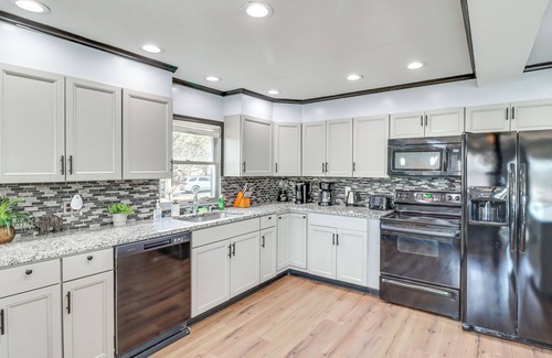 Long Pond House | Fire Pit + Game Room: Spacious Poconos Retreat!