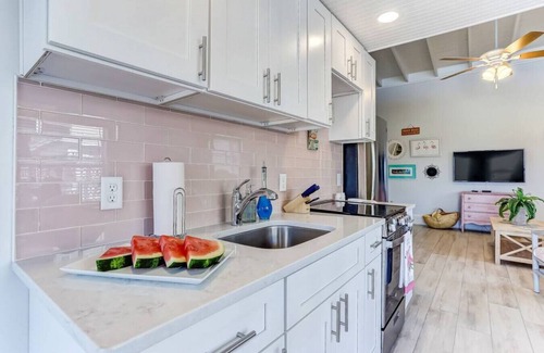 Fernandina Beach Apartment | Flamingo Loft | Charming Oceanfront Loft | Multiple Decks | Private Beach Access