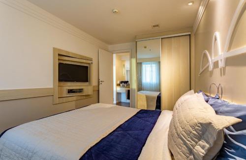 Setor Hoteleiro Norte Apartment | Flat Brasília 50m2 com varanda