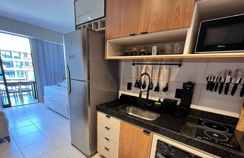 Porto de Galinhas Apartment | Flat luxo com varanda gourmet no Makia