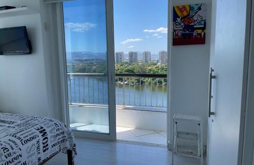 Barra da Tijuca Apartment | Flat na Barra com Vista Deslumbrante para o Mar