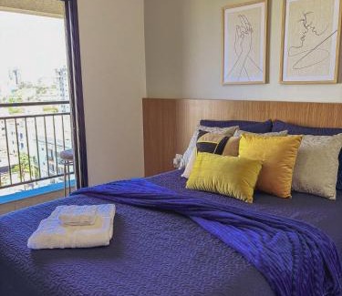 Subsetor Sul - 5 Apartment | Flat novinho, completo e bem localizado