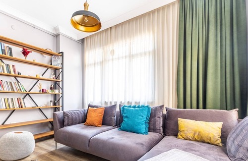 Esentepe Apartment | Furnished Cozy Flat Near Metrocity in Sisli