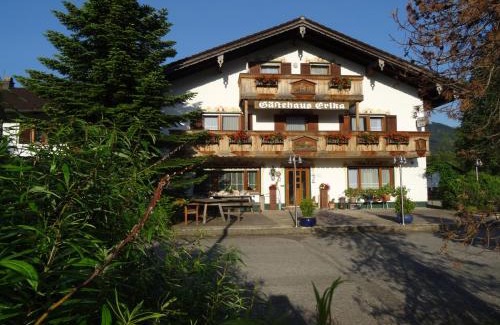 Inzell Apartment | Gästehaus Erika - Chiemgau Karte