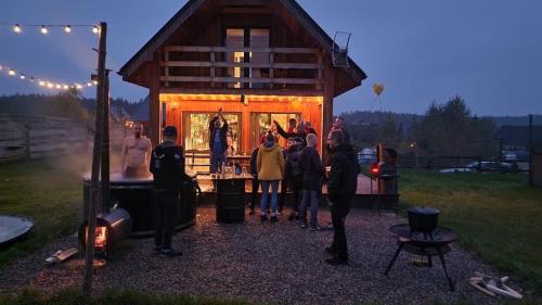 gmina Stezyca House | Górskie kaszuby Gołubie sielski reset,domek na Kaszubach-do 10 osob,sauna ,balia,kominek
