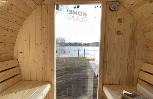 Buckow House | Garden house with sauna directly on the Buckowsee