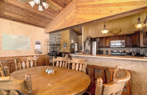 Granite County Ski Chalet | Georgetown Lake home with hot tub, sauna, & views!