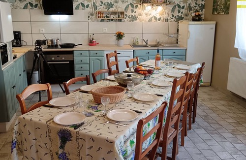 Chatillon-sous-les-Cotes Cottage | Gite GRAND LOGIS DES CHOUETTES 5 bedrooms, 6 to 10 pers, jacuzzi, games room