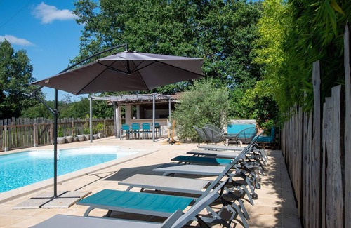 Pujaudran Cottage | Gîte Occitanie, 2 rooms, air-conditioned with terrace for 1 to 3 people - shared outdoor swimming pool