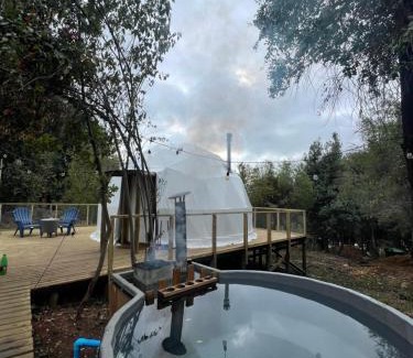 Bajos de Lircay Apartment | Glamping II Domo 7 Tazas con Tinaja