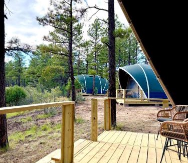 McIntosh Other | Glamping Tent with AC at Manzano Retreat