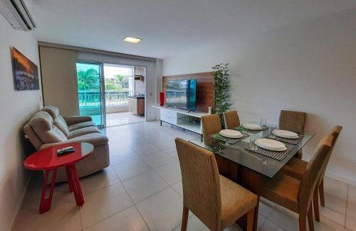 Porto das Dunas Apartment | Golf Ville Térreo 3 Suítes 8 Pessoas