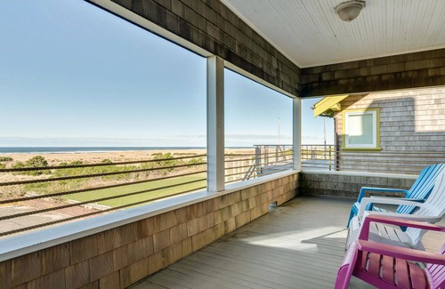 Gearhart House | Gorgeous beachfront view house, close to Gearhart main street