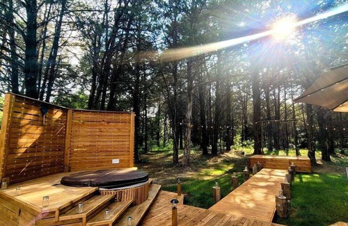 Wills Point Cabin | Gorgeous Beehive Tiny House Surrounded by Trees for a Unique Romantic Getaway near Wills Point, Texas