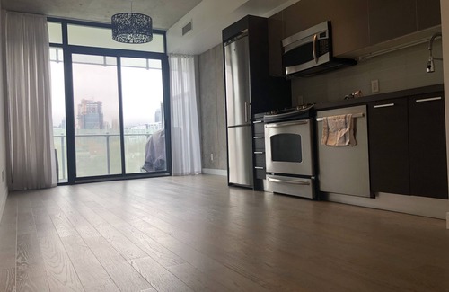 Niagara Condo | Gorgeous view from oversized balcony on the park!