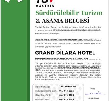 Fatih Hotel | Grand Dilara Hotel