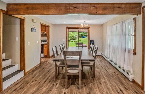 Meredith House | Great location, spacious home and yard w/Private beach access