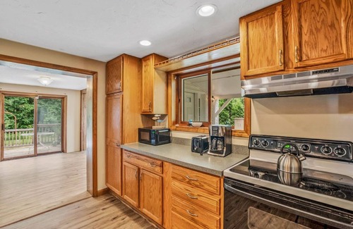 Meredith House | Great location, spacious home and yard w/Private beach access