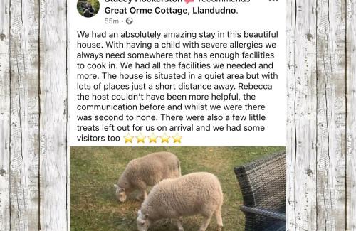 Llandudno House | Great Orme Cottage The best of rural and coast