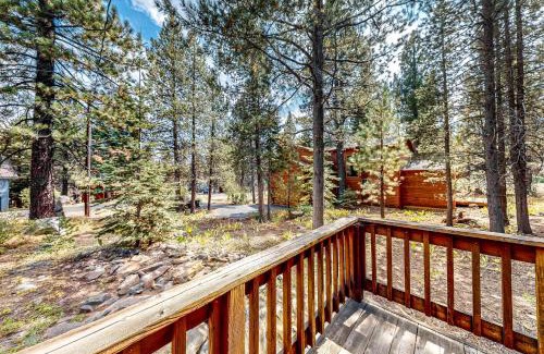 Truckee House | Grey Fireplace