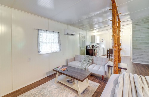 Harrison Apartment | Grill & Fire Pit: Cabin w/Mtn Views in Harrison