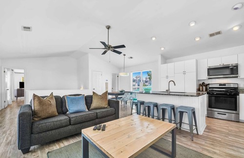 Crystal Shores House | Gulf view, Steps to beach, heated pool, walk to restaurants