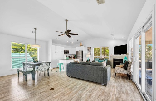 Crystal Shores House | Gulf view, Steps to beach, heated pool, walk to restaurants