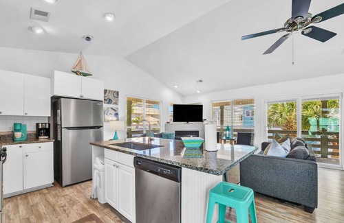 Crystal Shores House | Gulf view, Steps to beach, heated pool, walk to restaurants