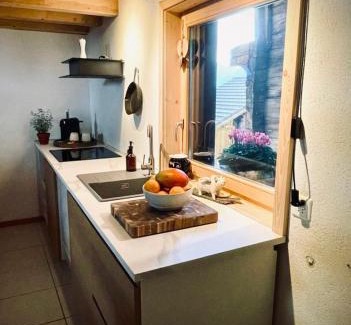 Blatten bei Naters Apartment | Hüttli Chalet mit atemberaubendem Weitblick